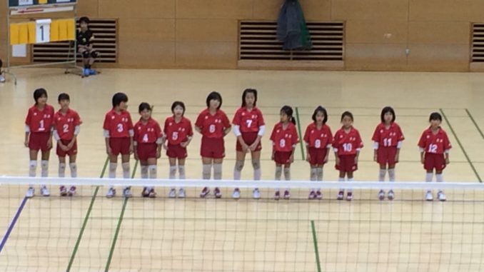 東京都品川区　小学生バレーボール　立会アタッカーズ